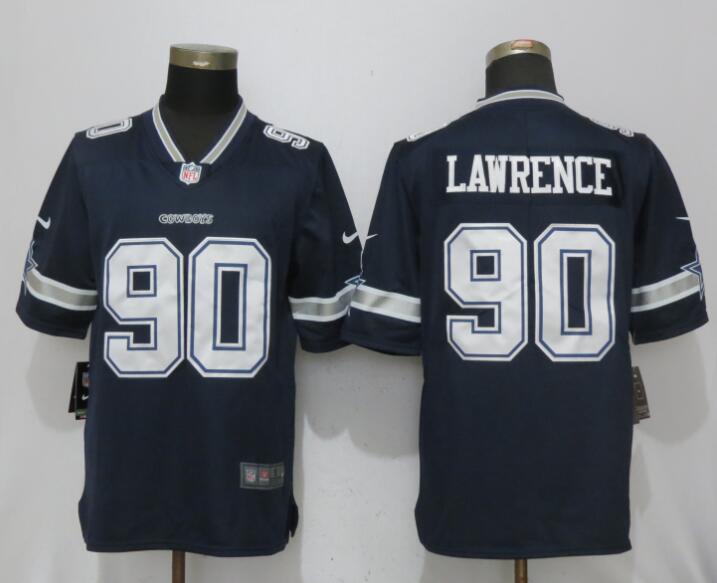 Men Dallas cowboys 90 Lawrence Blue Nike Vapor Untouchable Limited NFL Jerseys